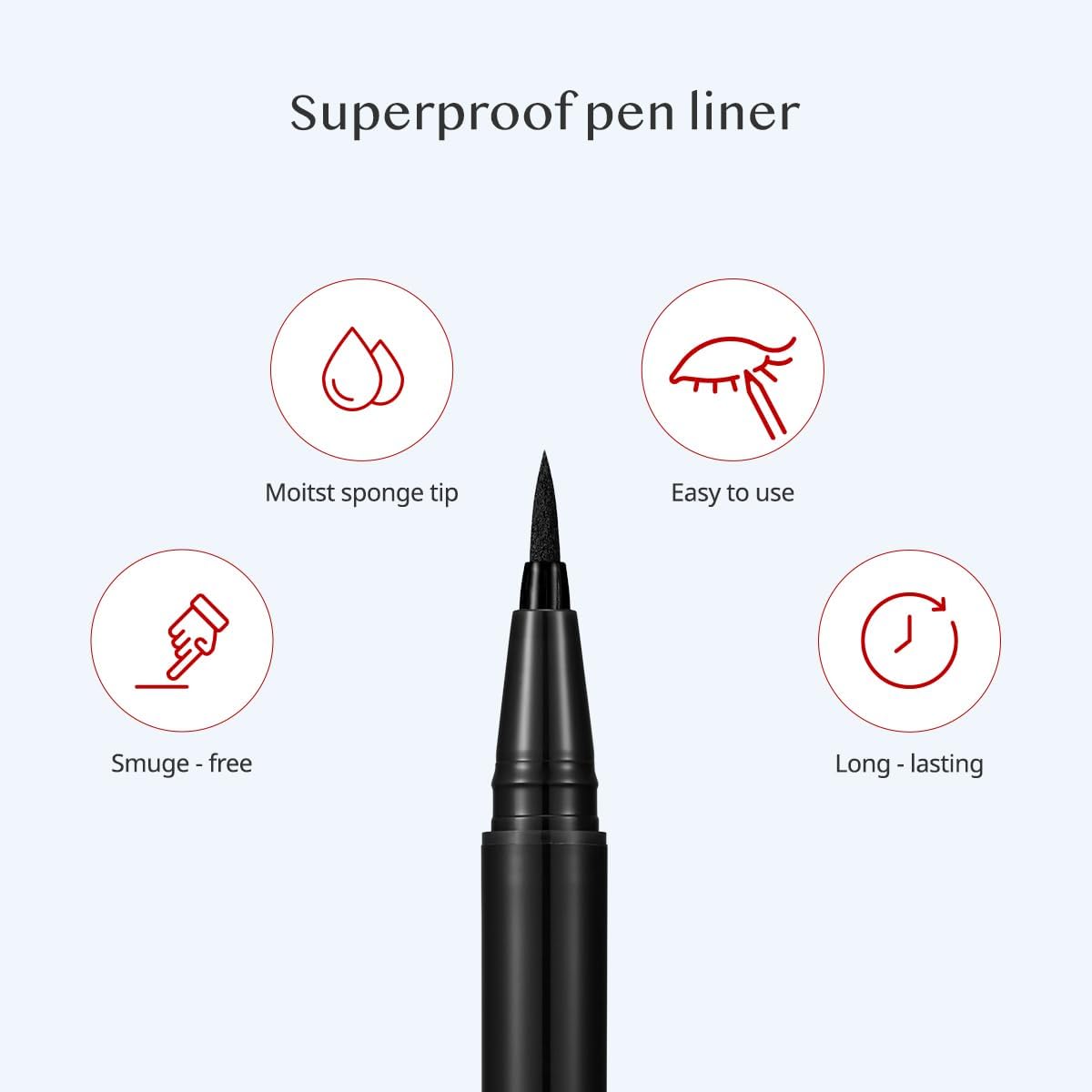 [CLIO] SuperProof Pen Liner 01. Black