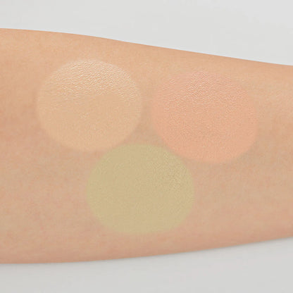 [THE SAEM] Cover Perfection Triple Pot Concealer 01. Correct Beige
