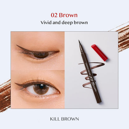 [CLIO] SuperProof Pen Liner 02.Brown