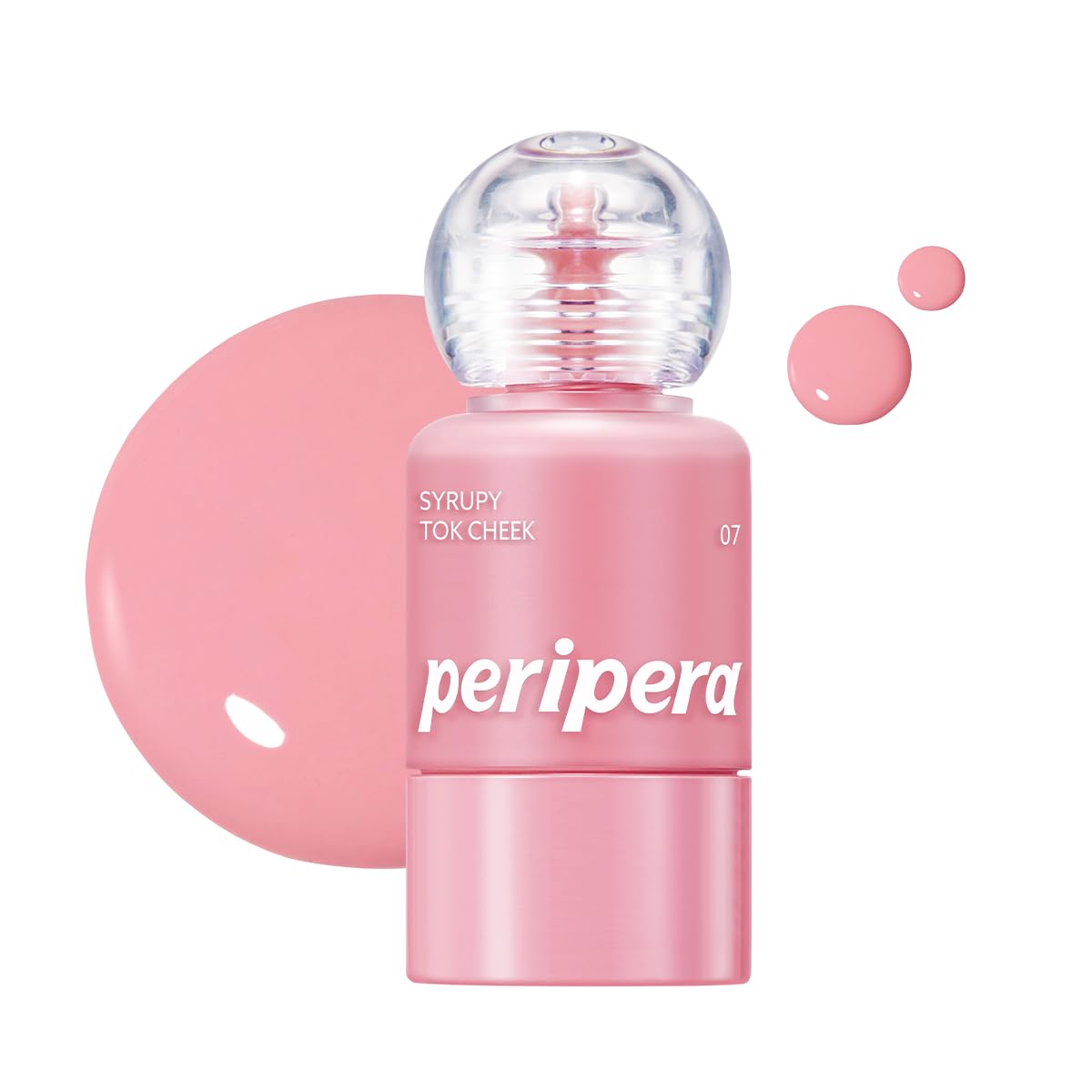 [PERIPERA] Syrupy Tok Cheek 07. Fluffy Pink