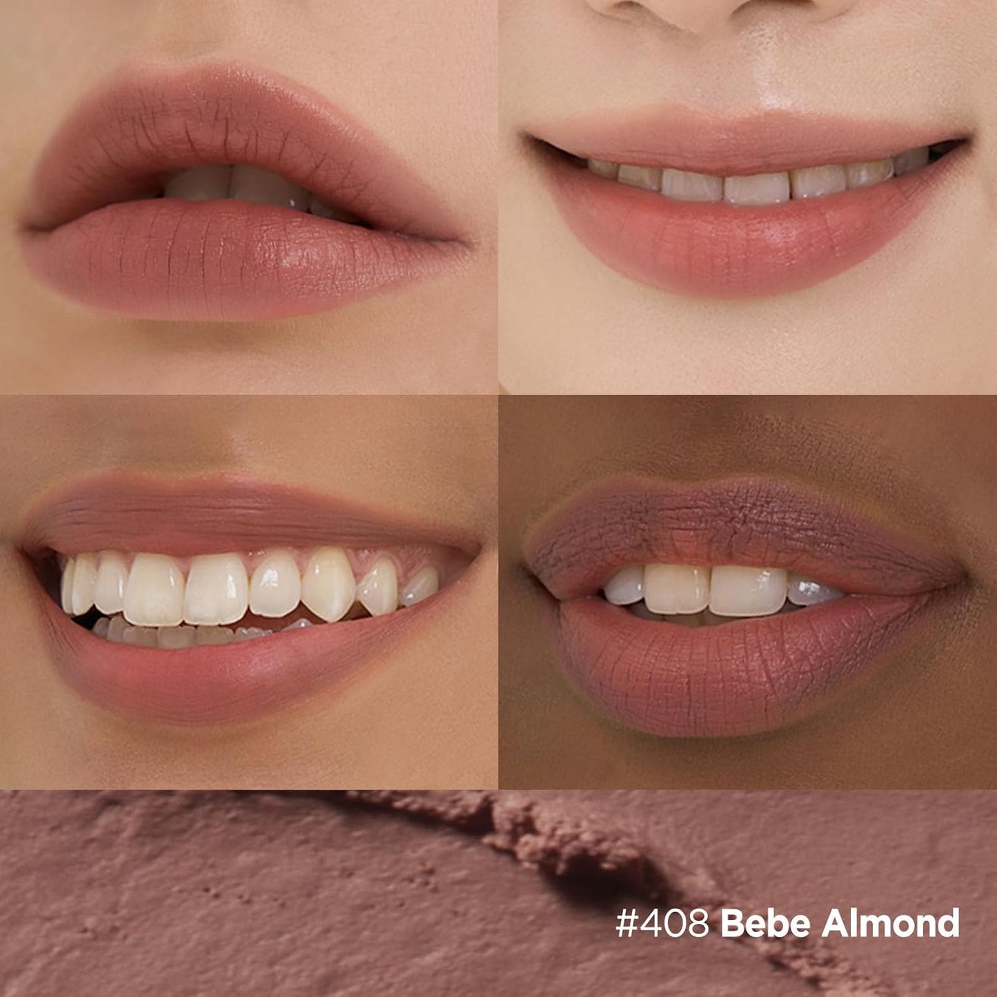 [LAKA] Bulky Matte Lipstick 408. Bebe Almond