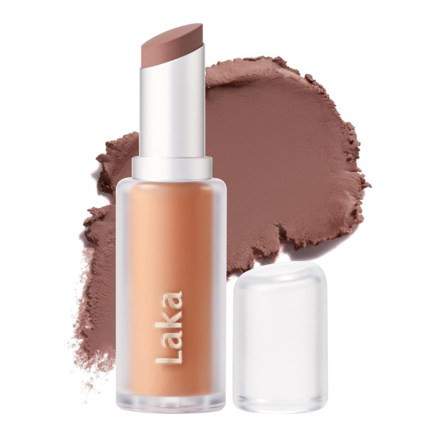 [LAKA] Bulky Matte Lipstick 408. Bebe Almond