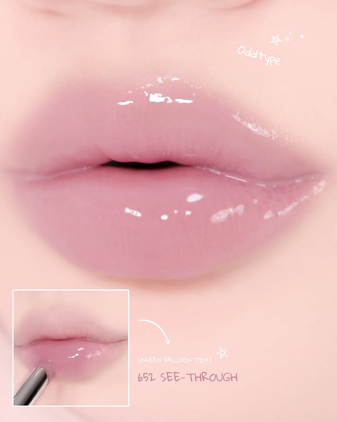 [ODDTYPE] Unseen Balloon Tint 652 See-through