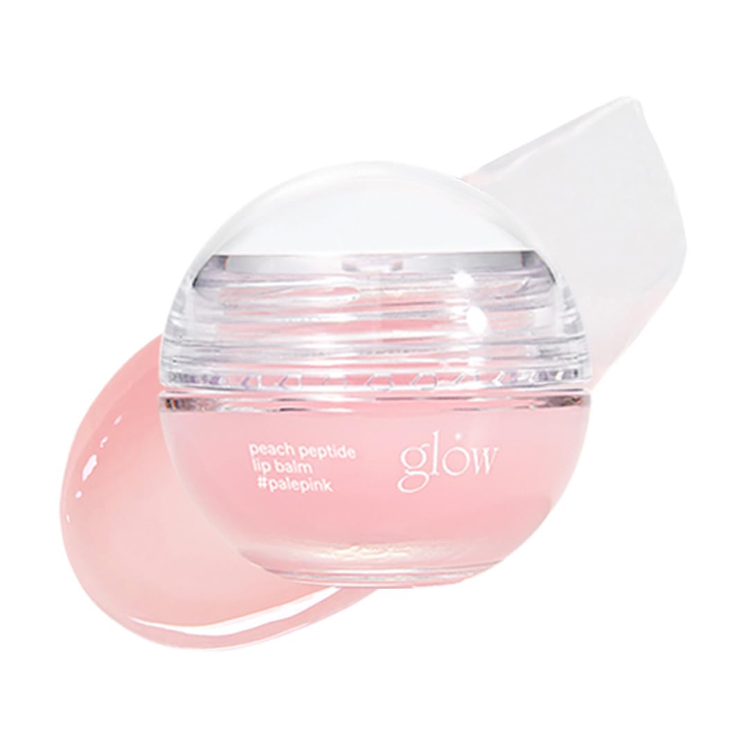 [GLOW] Peach Peptide Lip Balm #palepink