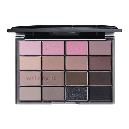 [WAKEMAKE] HELLO KITTY Soft Blurring Palette 28. Smoky Hush Blurring
