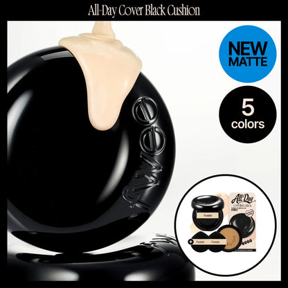 [FWEE] All Day Cover Black Cushion (Хайрцгандаа запастай)