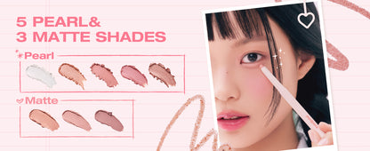 [PERIPERA] Mood In Shade Eye Stick P01. Icy Breeze