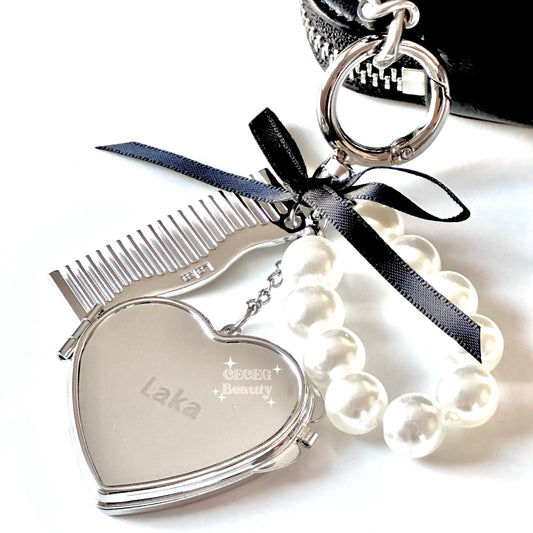 [LAKA] Haircomb Mirror Keyring