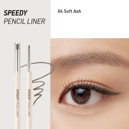 [PERIPERA] Speedy Pencil Liner 04. Soft Ash