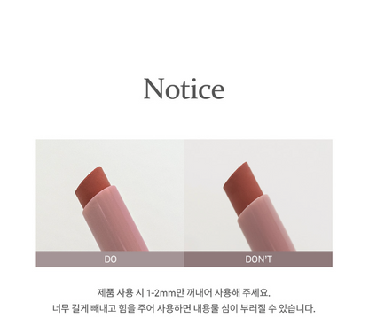 [HINCE] Slim Stick Melting Matte 002 New Silhouette