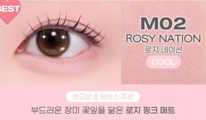 [PERIPERA] Mood In Shade Eye Stick M02. Rosy Nation