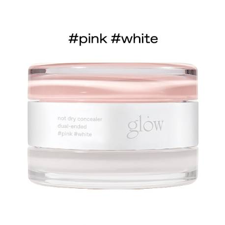 [GLOW] Not Dry Concealer #pink #white 10g