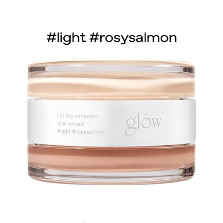 [GLOW] Not Dry Concealer #light #rosysalmon 10g