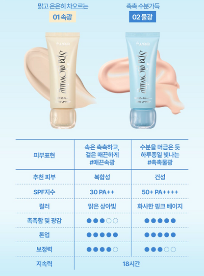 [FWEE] Spa Glowing SPF Tone-Up Prep 01 Semi Dewy 80g