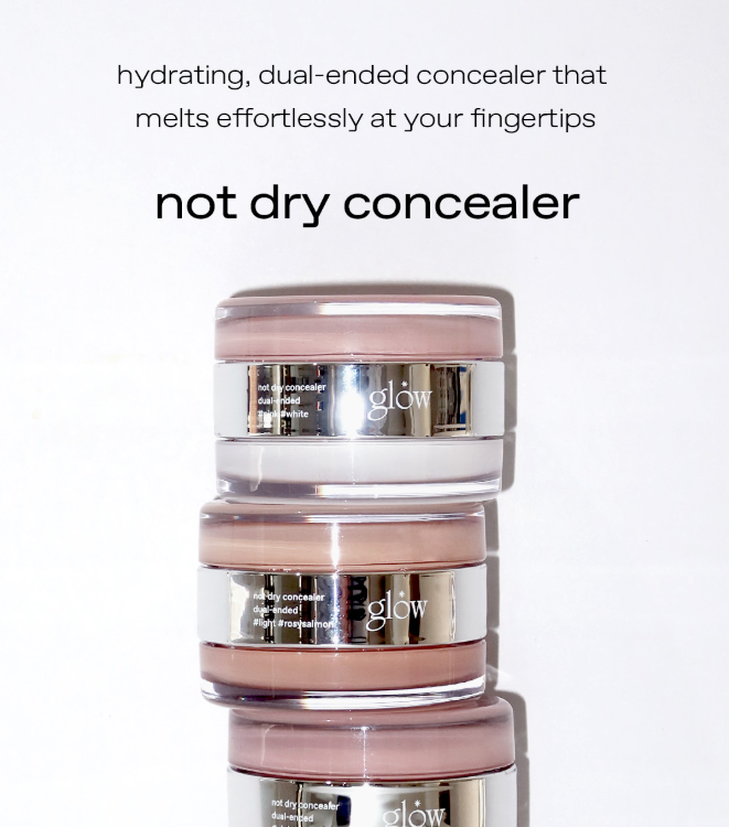 [GLOW] Not Dry Concealer #pink #white 10g