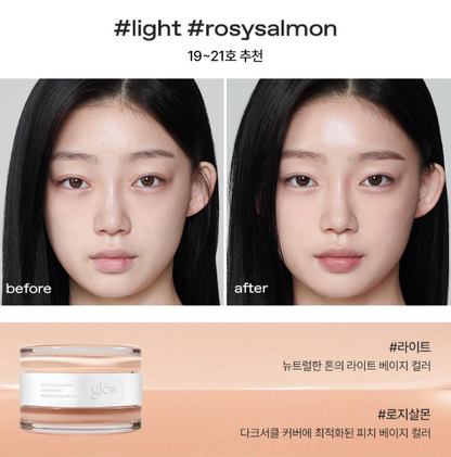 [GLOW] Not Dry Concealer #light #rosysalmon 10g