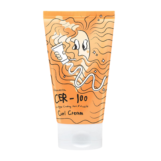 [ELIZAVECCA] CER-100 Collagen Coating Hair A+ Muscle Curl Cream 120ml