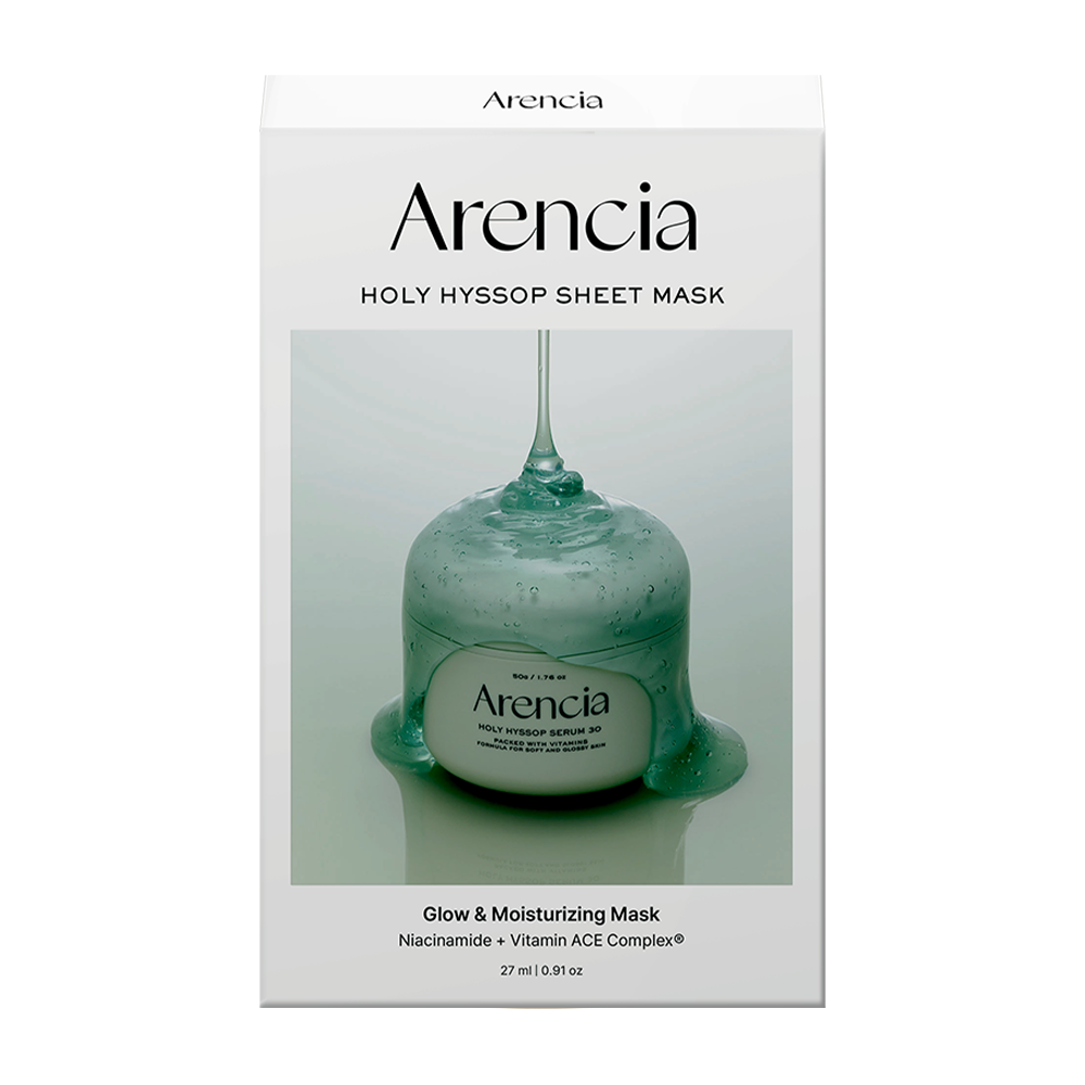 [ARENCIA] Holy Hyssop Mask Sheet Set (5EA)