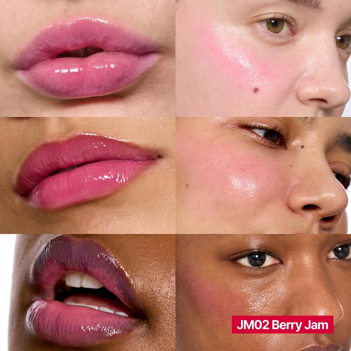 [FWEE] Lip&Cheek Glowy Jelly Pot JM02 Berry jam