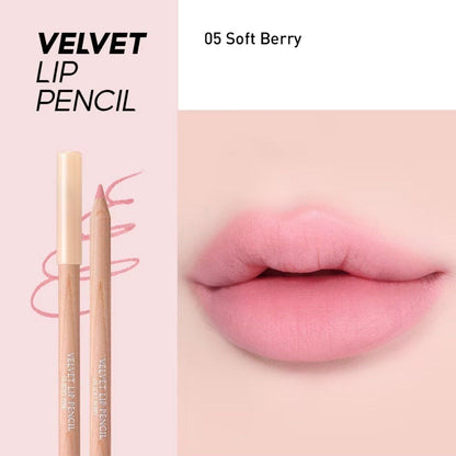 [CLIO] VELVET LIP PENCIL 05. Soft Berry