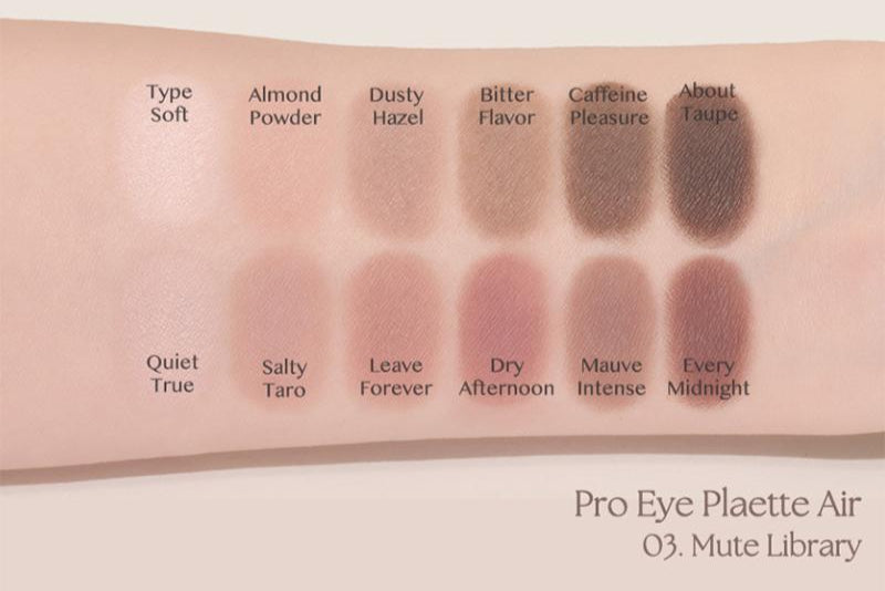 [CLIO] Pro Eye Palette Air 03 Mute Library