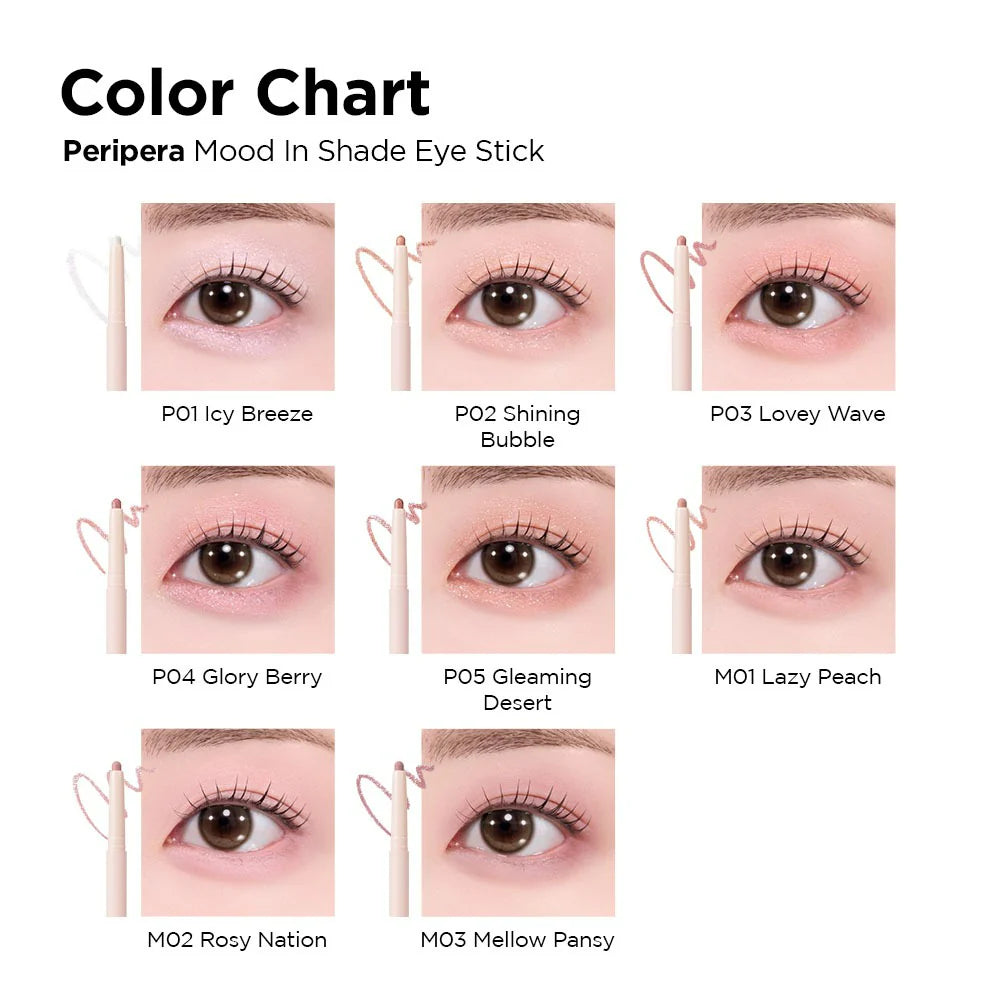 [PERIPERA] Mood In Shade Eye Stick P01. Icy Breeze