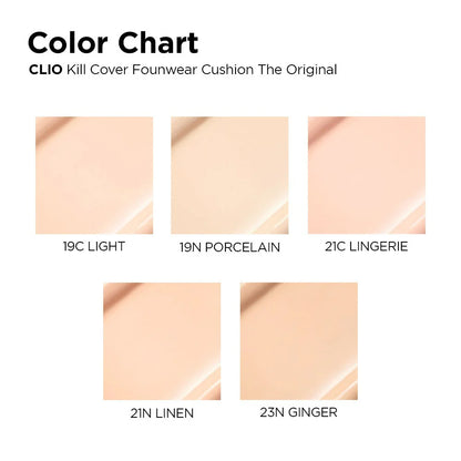 [CLIO] Kill Cover Mesh Blur Cushion (+Запас)