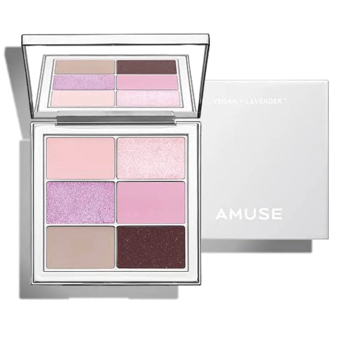 [AMUSE] Vegan Sheer Palette 01 Sheer Lavender