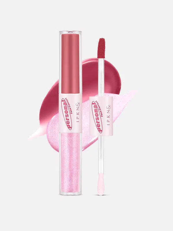 [IPKN] Personal Tone Tinted Gloss Duo Peony Vine
