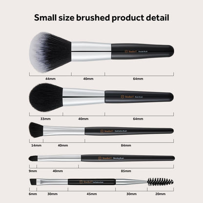 [STUDIO 17] Portable Makeup Brush Set