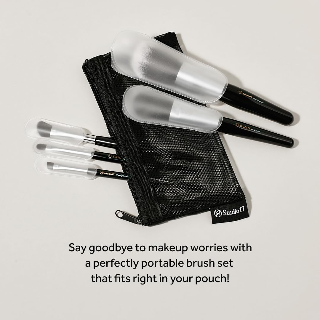 [STUDIO 17] Portable Makeup Brush Set
