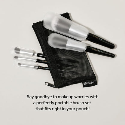 [STUDIO 17] Portable Makeup Brush Set