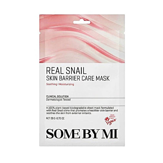[SOMEBYMI] Real Snail Skin Barrier Care Mask 1ш